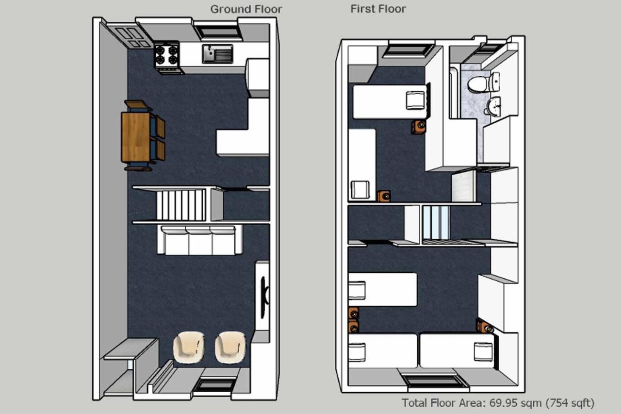 Manchester Work Stays 2Br Home With Parking & Wifi Екстериор снимка